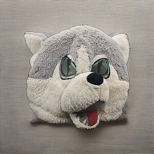 Dan Dee Plush Big Greeter Wolf Head Halloween Costume Mascot Cosplay Furry Mask